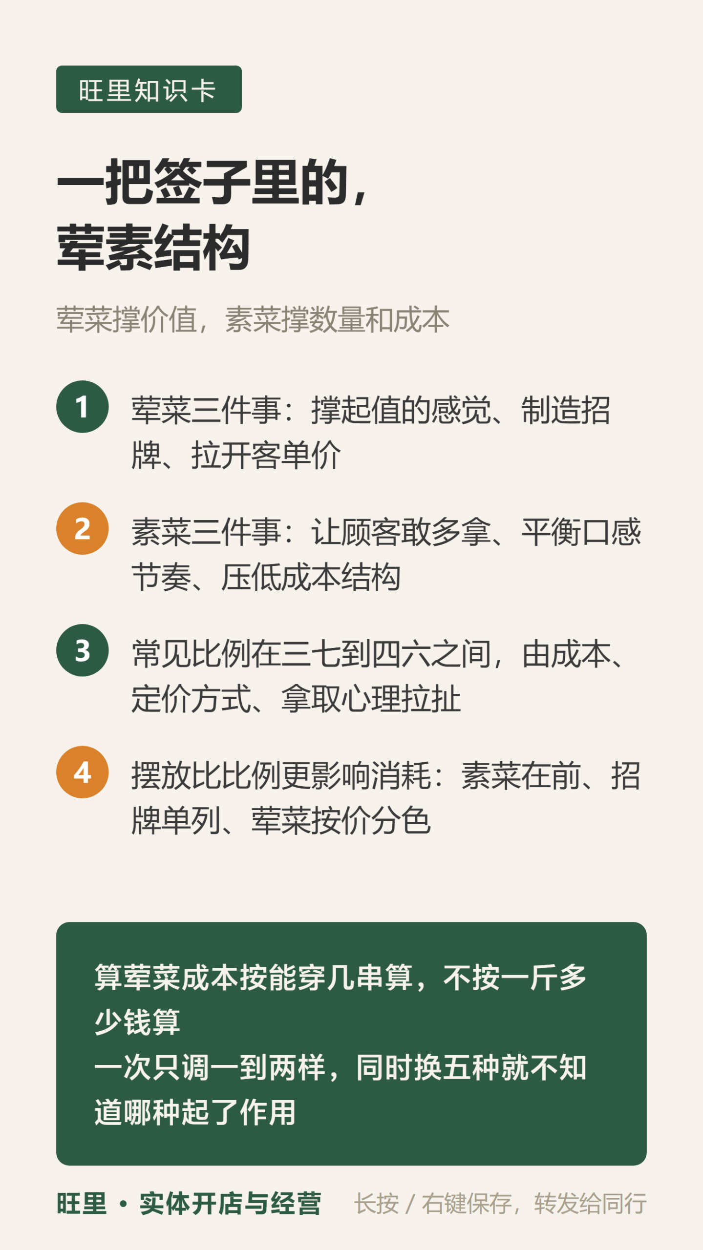 串串荤素结构知识卡
