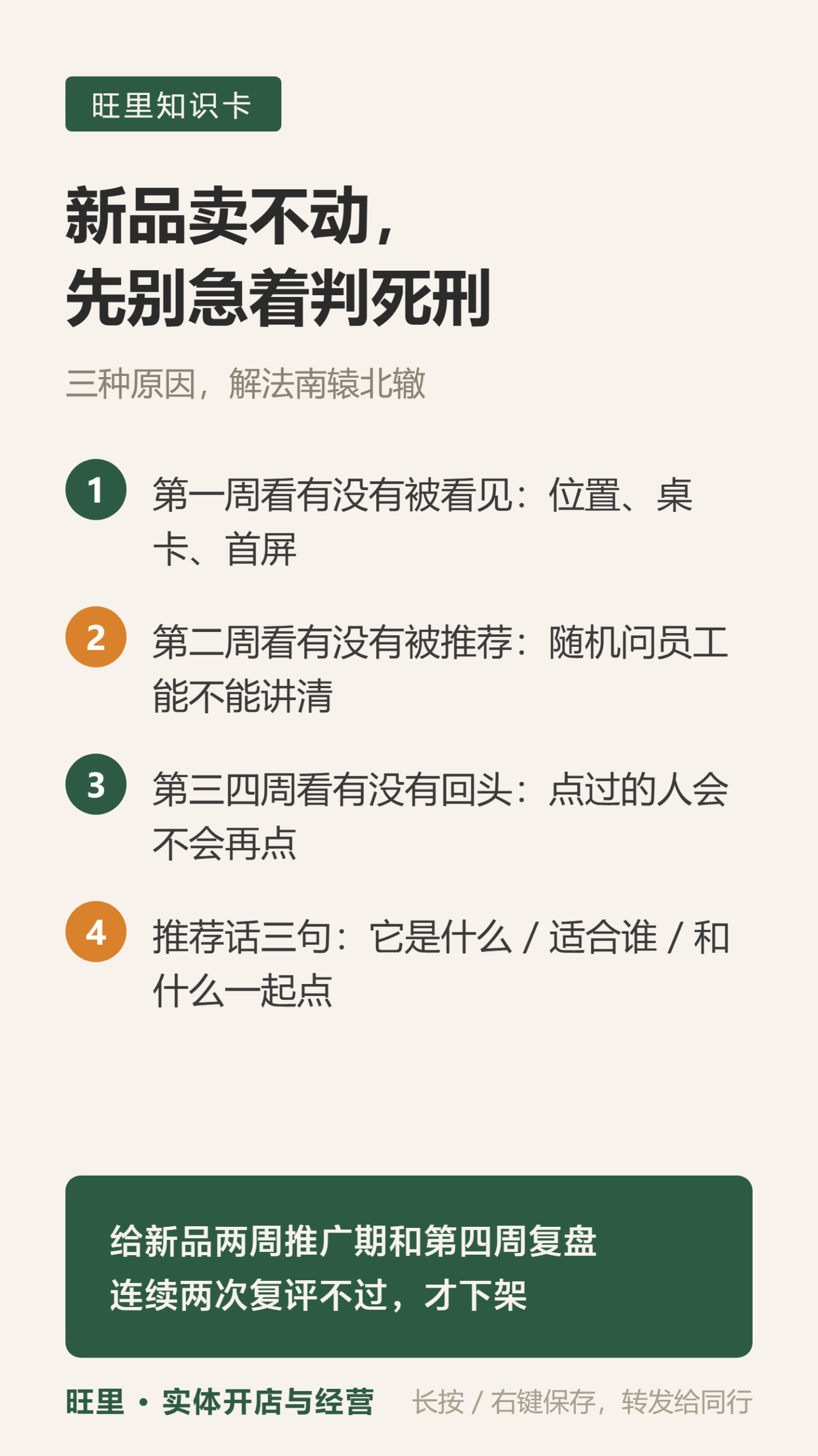 新品排查知识卡