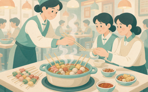 顾客的第一口是怎么被设计的：从落座到开吃那三分钟